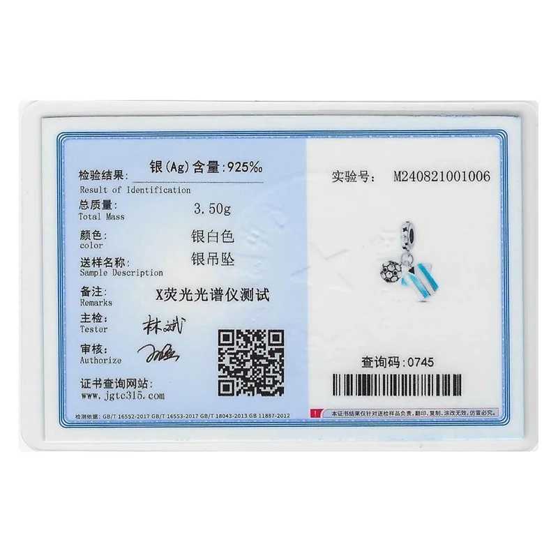 Passionate 925 Silver Dumbbell Badminton Soccer Sport Charms Beads Fit Pandach 925 Original Bracelet DIY Jewelry Graduation Gift XJ250607