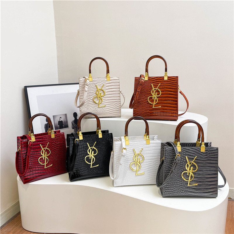 Female hard handbag year new patent leather bright face light bag cross body one shoulder all match