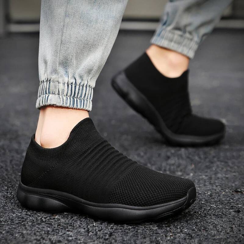 ddmyoutdoor Women Outdoor Hiking Summer Breathable Sports Mesh Lightw Soft Sole Travel Couple Walking Casual Elastic Socks Shoes Large Size Outdoor Sh