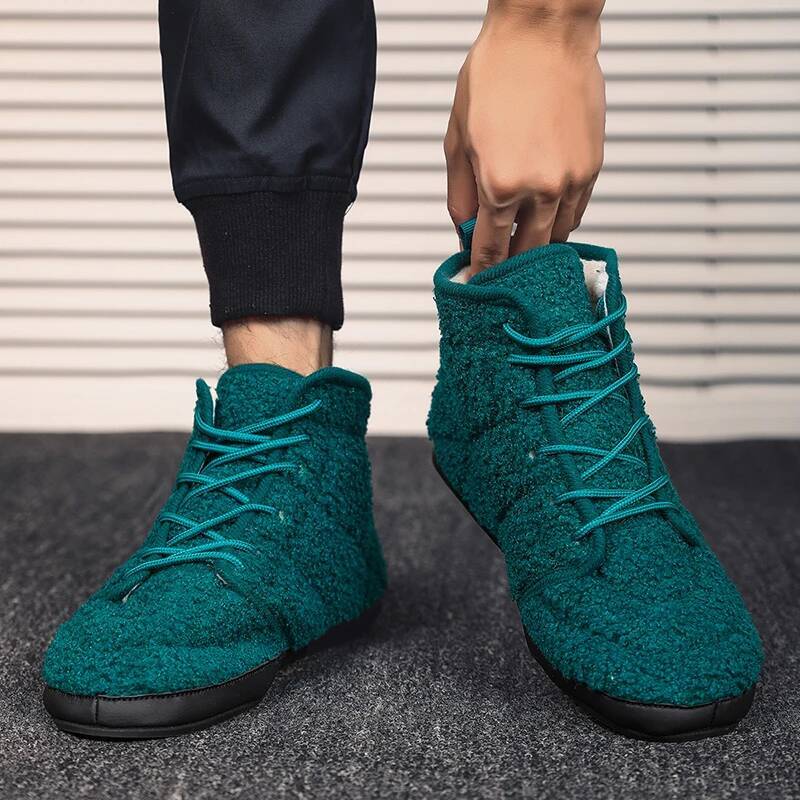 Ddmyoutdoor MAEDEF Warm Men S Bedroom House Slippers Boots Fashion Designer Shoe Comfortable Casual Flat Man Walking Shoes Beach outdoor shoes