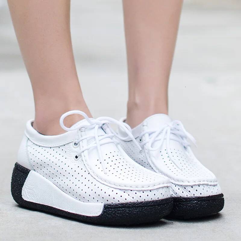 Ddmyoutdoor Ddmyoutdoor New Genuine Leather Woman Winter Shoes Casual Flat Platform Women Shoe Plush S Loafers Slip On Female Sneakers Femme Outdoor O