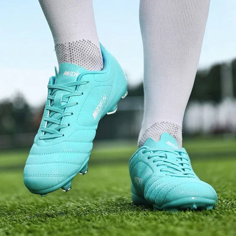 ddmyoutdoor Long Spikes Football Sneaker Men Women Original Professional Soccer Big Size Futsal Shoes Trainers Man Chuteira Society Outdoor Outdoor Sh