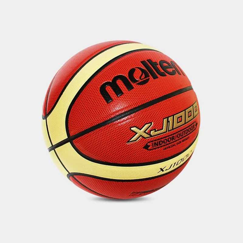 Molten Original Basketball XJ1000 Ball Official Size 7/6/5 PU Leather Outdoor Indoor Match Training Men Women Basketball XJ250606
