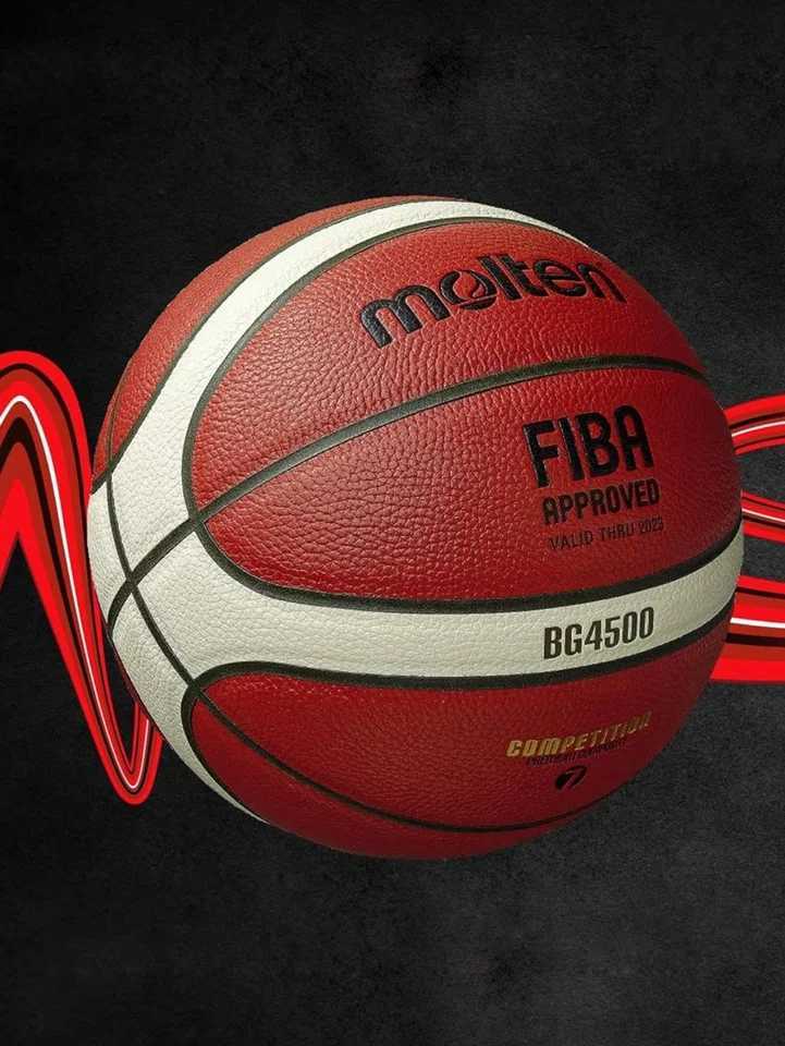 Molten Basketball BG4500 PU Official Certification Competition Basketball Standard Ball Mens and Womens Training Ball SIZE 7 XJ250606