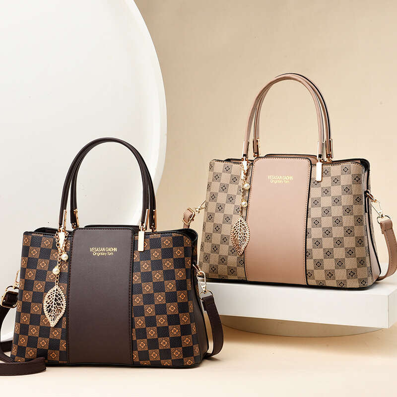 2025 New Commuter Mom Handbag High-end Large Capacity Fashion Versatile Crossbody Bag for Women