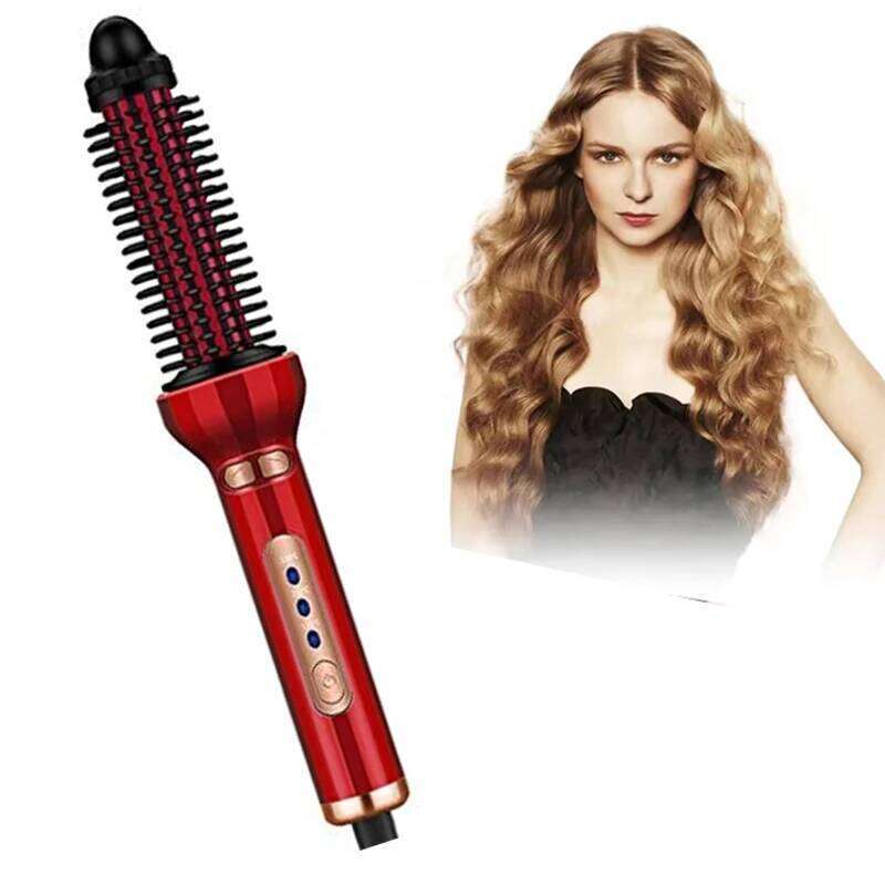 Bestselling Household Comb Portable And Fast Heating Negative Ion Curler Salon Women's Hairstyle Tool