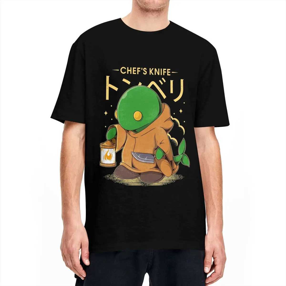 Men Womens The Tonberry T Shirt Final Fantasy 00% Cotton Clothes Vintage Short Sleeve Crewneck Tee Shirt Plus Size T-Shirts W250607
