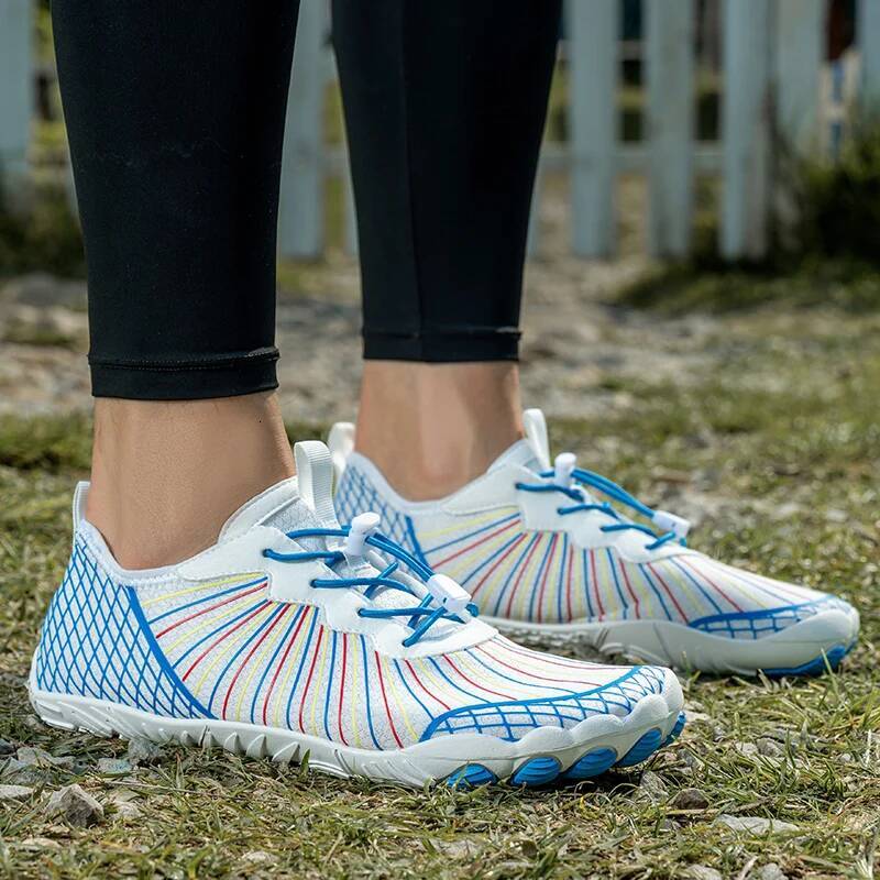 Ddmyoutdoor Summer Fashion Aqua For Women Quick Drying Five Finger Big Size Beach Water Sneakers Men Gym Shoes Trainers Outdoor Shoes