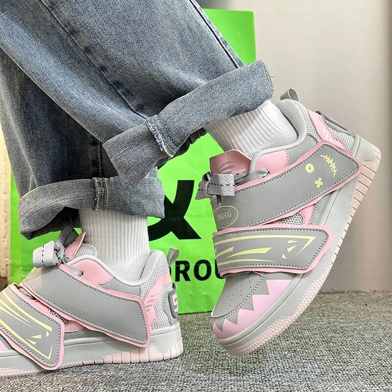 Ddmyoutdoor Ddmyoutdoor Fashion Pink Sneakers Comfortable Low Cut Lace Up Platform Skateboard Women Winter New Design S Sports Shoes Outdoor Outdoor S