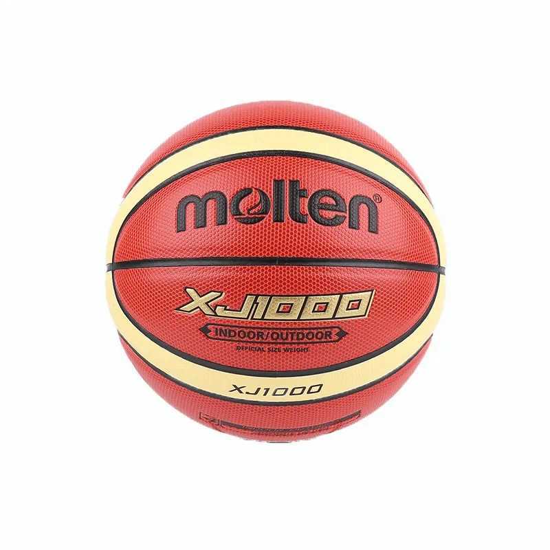 Molten Original Basketball XJ1000 Ball Official Size 7/6/5 PU Leather Outdoor Indoor Match Training Men Women Basketball XJ250606