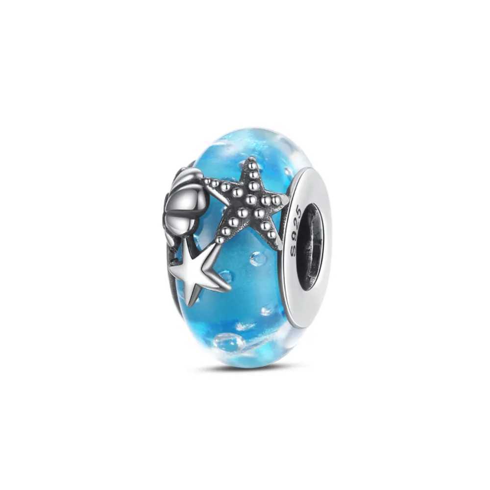 NEW 925 Silver Marine Organism Octopus Charm Fish Pendant Bead Fit Original Snake Bone Chain Accory Bracelet DIY Jewelry Gift XJ250607