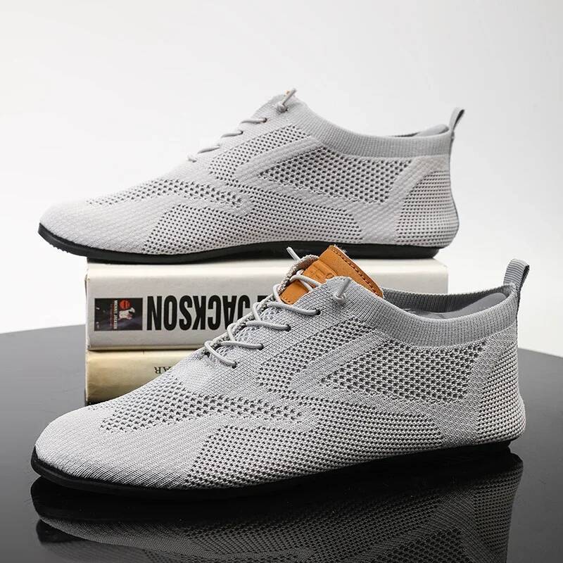 Ddmyoutdoor Mesh Men Shoes Breathable Casual Sneakers High Quality Trendy Lightweight Outdoor Walking Male Flat Shoe Zapatillas Hombre Outdoor Shoes