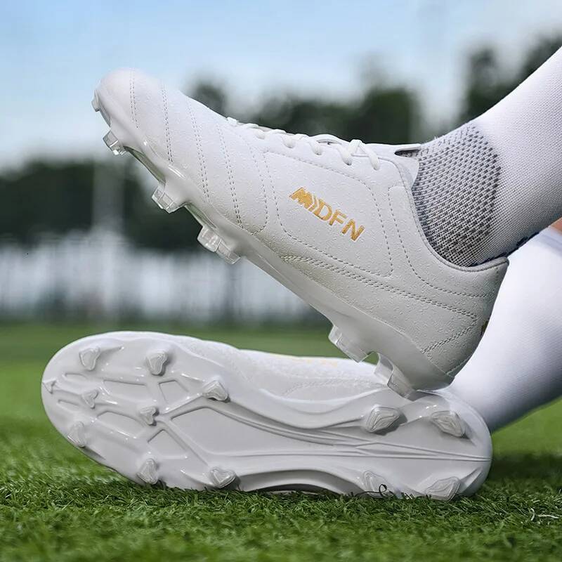 ddmyoutdoor Long Spikes Football Sneaker Men Women Original Professional Soccer Big Size Futsal Shoes Trainers Man Chuteira Society Outdoor Outdoor Sh