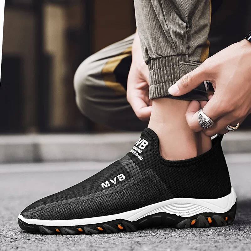 Ddmyoutdoor MAEDEF Sport Breathable Outdoor Running Sneakers High Quality Walking Casual Flats Shoes Non Slip Comfortable Men Shoe Outdoor Shoes