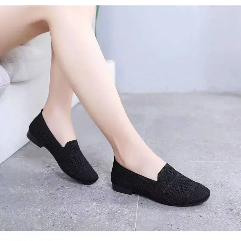 ddmyoutdoor For Women Soft Sole Anti Slip Casual Fly Woven Flat Bottomed Womans Flats Shoes Fisherman Woman Outdoor Outdoor Shoes
