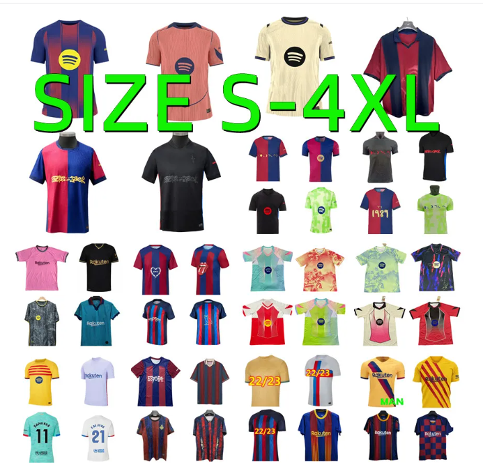 LEWANDOWSKI soccer jerseys 24 25 26 Karol G PEDRI GAVI R. ARAUJO FERRAN RAPHINHA 2024 2025 2026 F. DE JONG Camisetas football shirt men kids kit LAMINE YAMAL Fermin