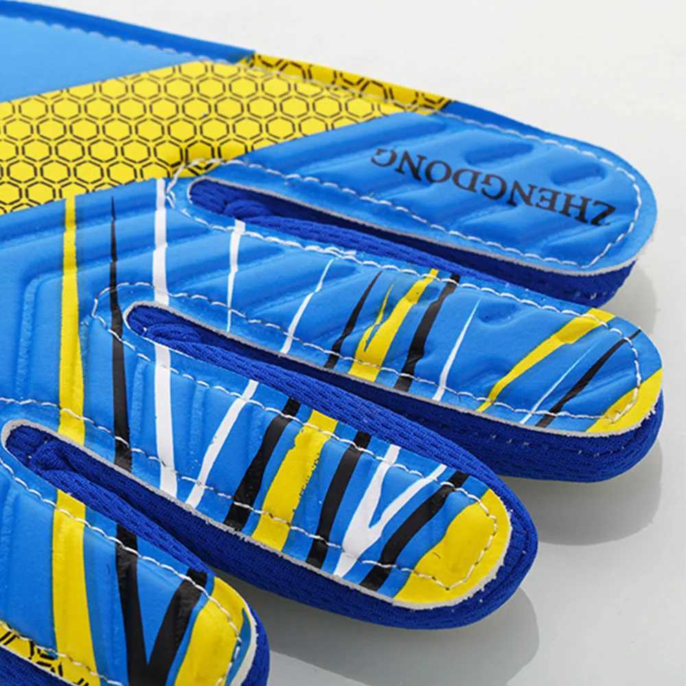 Soccer Goalkeeper Gloves Anti-Slip Football Gloves Sports Training Finger Protection Thick Gloves Kids American Football XJ250606