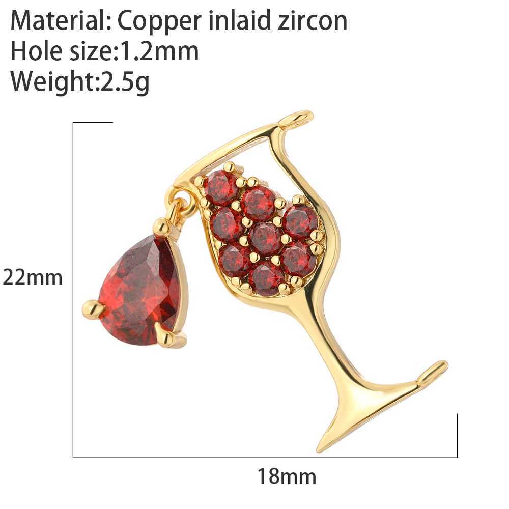 Cake cream Charms for Jewelry Making Supplies DIY Earrings Necklace Bracelet Jewelry Making Accessories Gold Color Copper XJ250607