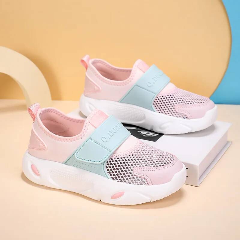 Ddmyoutdoor Original Running Trainers Breathable Mesh Childrens Fashion Sneakers Non Slip Sports Shoes Kids Zapatillas De Deporte Outdoor Shoes