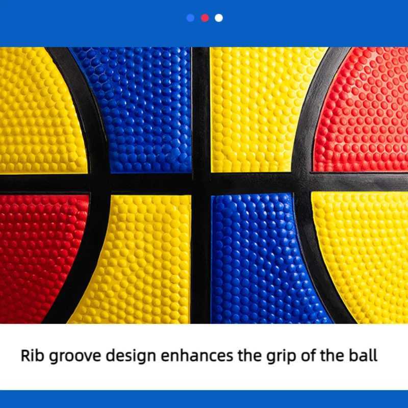 Macaron Color Size 5 Basketball Ideal for Kindergarten Elementary School Team Sports Basketball Practice Recreational Play XJ250606