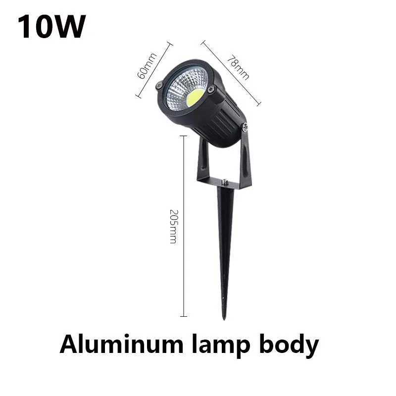 LED Bahe im Lambas 5W 10W 15W D Mekan Su Geirmez IP65 220V110V12V24V Peyzaj ivili Ampul Bahe Yolu COB im Spot Iklar W250607