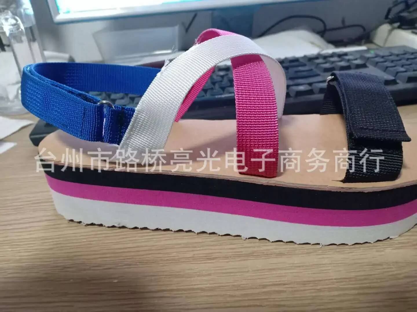 Ddmyoutdoor Women Ankle Strap Summer Low Heels Open Toe Casual Shoes Beach Sandals Ladies Outdoor Chaussure Femme Tyu Outdoor Shoes