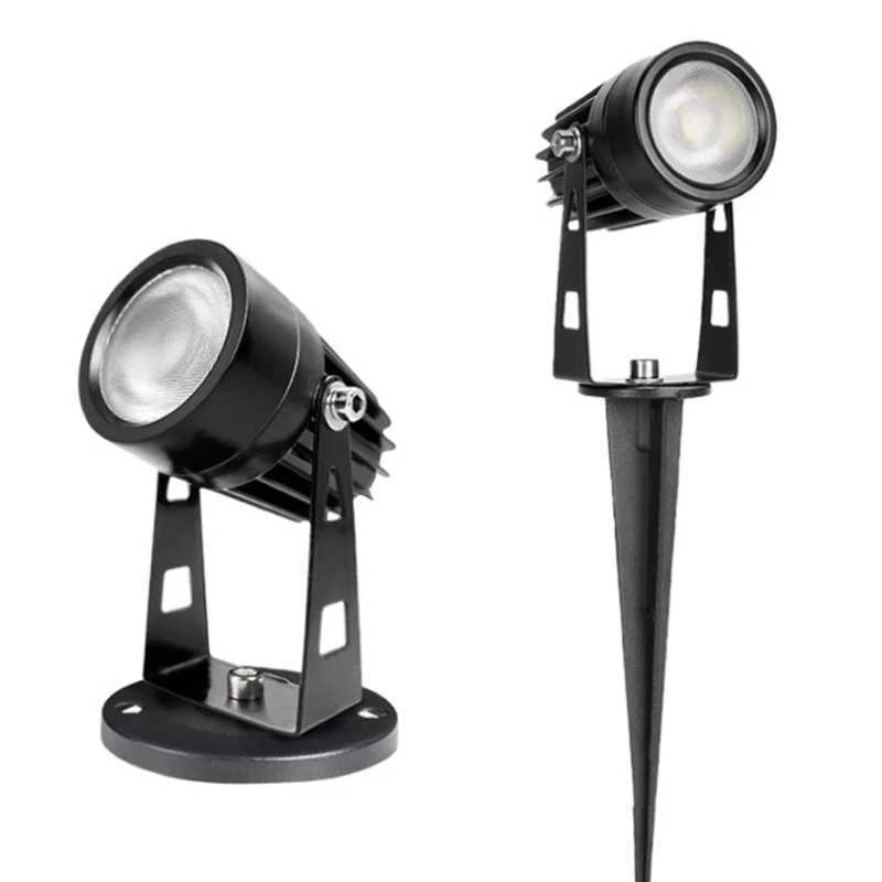 Outdoor Waterproof IP65 LED Lawn Lamp COB Light DC12V AC110V 220V Pathway Garden Spot Bulb 5W 3W Decor Landscape Light W250607