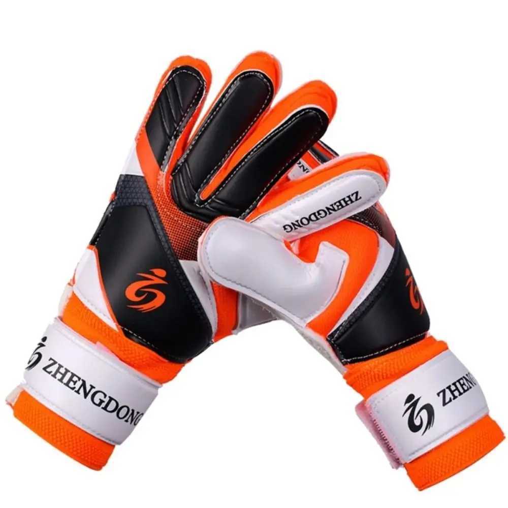 Professional Goalkeeper Gloves Non-slip Wear-resistant Thick Latex Soccer Gloves Waterproof Children Youngsters XJ250606