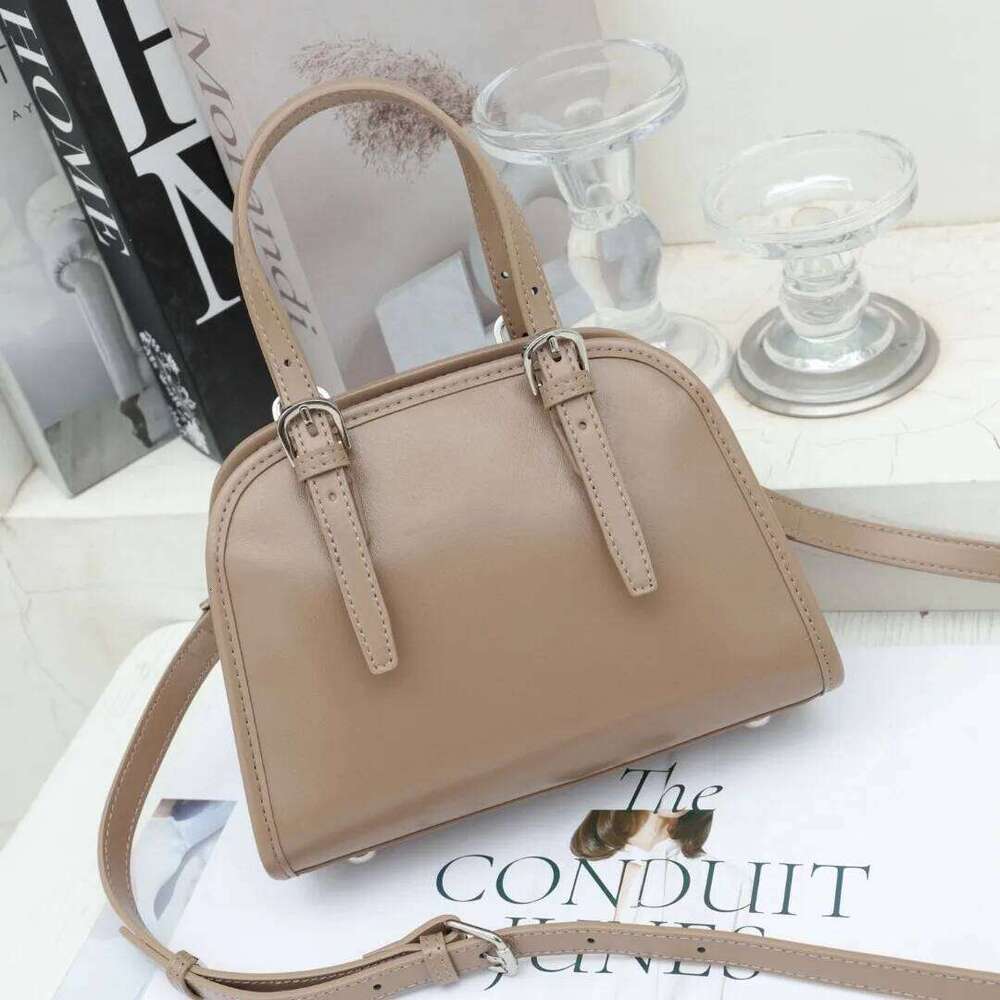 Small Genuine Leather For Woman 2025 New Fashion Ladies Tote Handbag Real Cowhide Shoulder Or Crossbody Bag