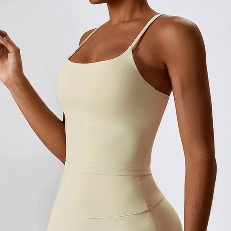 Summer Women Slim Tee Open Back Breathable Fiess Blouse Vest Sports Gym Wear Sleeveless Racerback Tank Workout Top