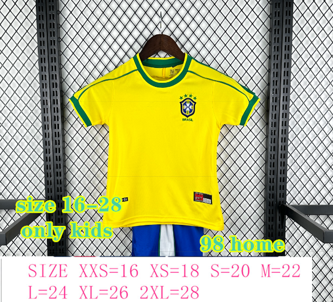 Brazil Soccer Jersey 2002 Retro Style Throwback Shirts Premium Quality Available in Various Sizes