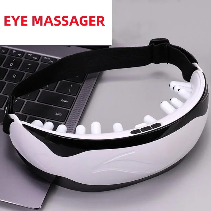 Eye Massager Eyes Fatigue Relief Smart Airbag Vibration Compress Massage Bluetooth Music Relax Sleep Improve Dark Circles 250603