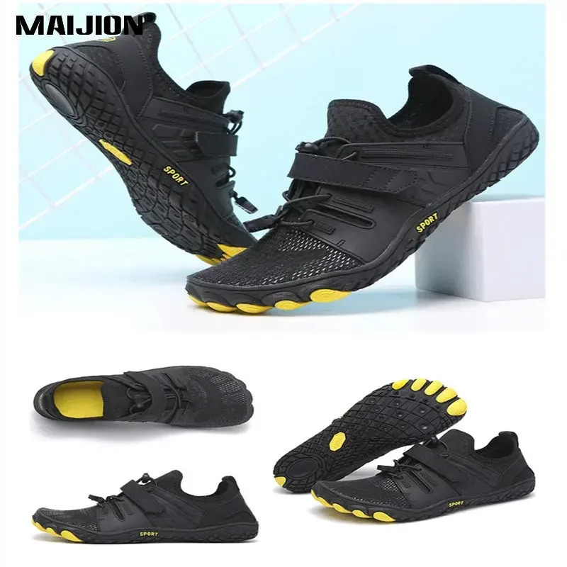Quick-Dry Breathable Surfing Aqua Shoe Beach Seaside Trekking Wading Shoe For Men Women Antiskid Barefoot Upstream Water Shoe 250605