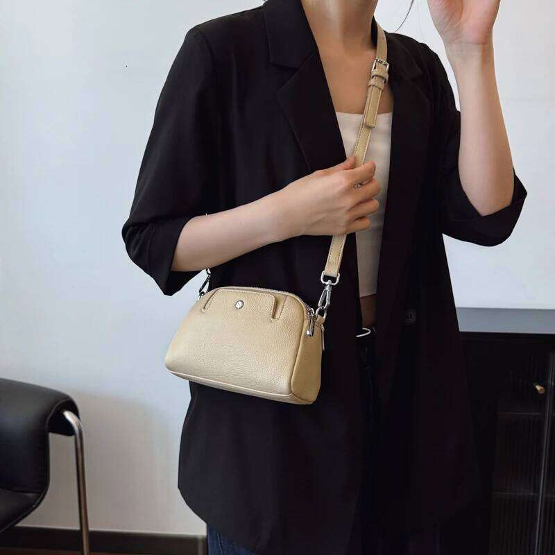 LEFTSIDE Small PU Leather Crossbody Bags For Women 2025 New In Trend Retro Fashion Shoulder Bag Females Handbags And Purses