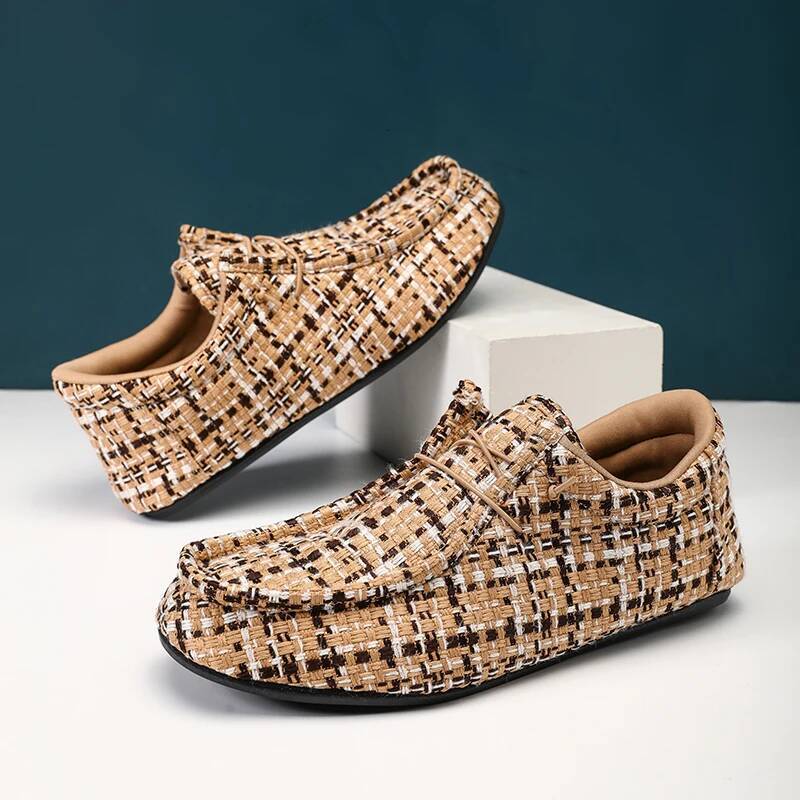 Ddmyoutdoor Summer Lightweight Comfortable Man Canvas Fashion Anti Slip Casual Men Shoes Outdoor Flats Lazy Shoe For Male Outdoor Shoes