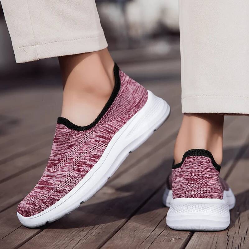 ddmyoutdoor Women S Single Shoe Thick Sole Running Lightweight Sneaker Breathable Fiess Hiking Comfortable Casual Walking Shoes Outdoor Outdoor Shoes