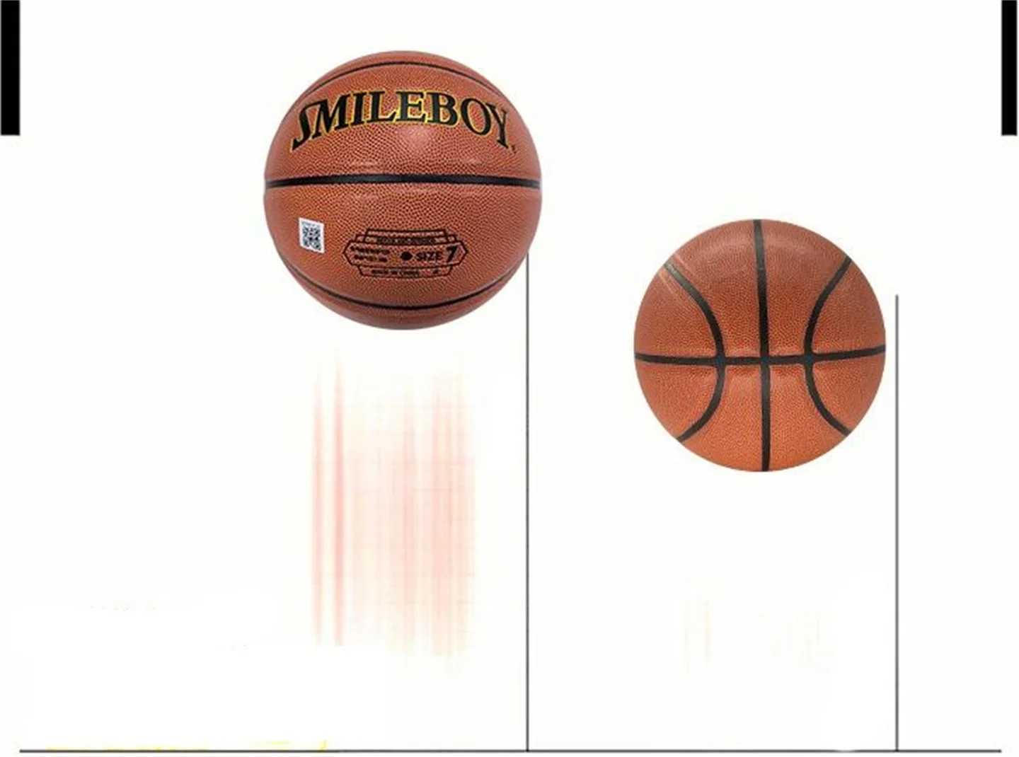 School Training Camp Competition Size 7# PU Basketball Wear-Resistant Non-Slip Moisture-Absorbing Ball XJ250606