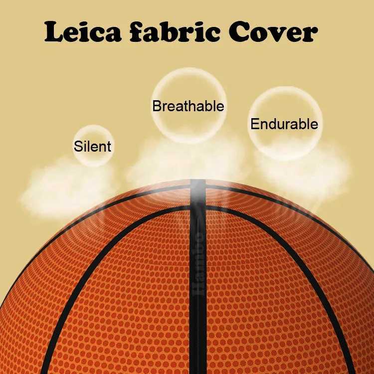 Silent Basketball Number 7(29.5)/Size 5/Size 3 Durable Airless Foam Basketball Balls Dribble Quiet Basket Hoop Sports Accessories XJ250606