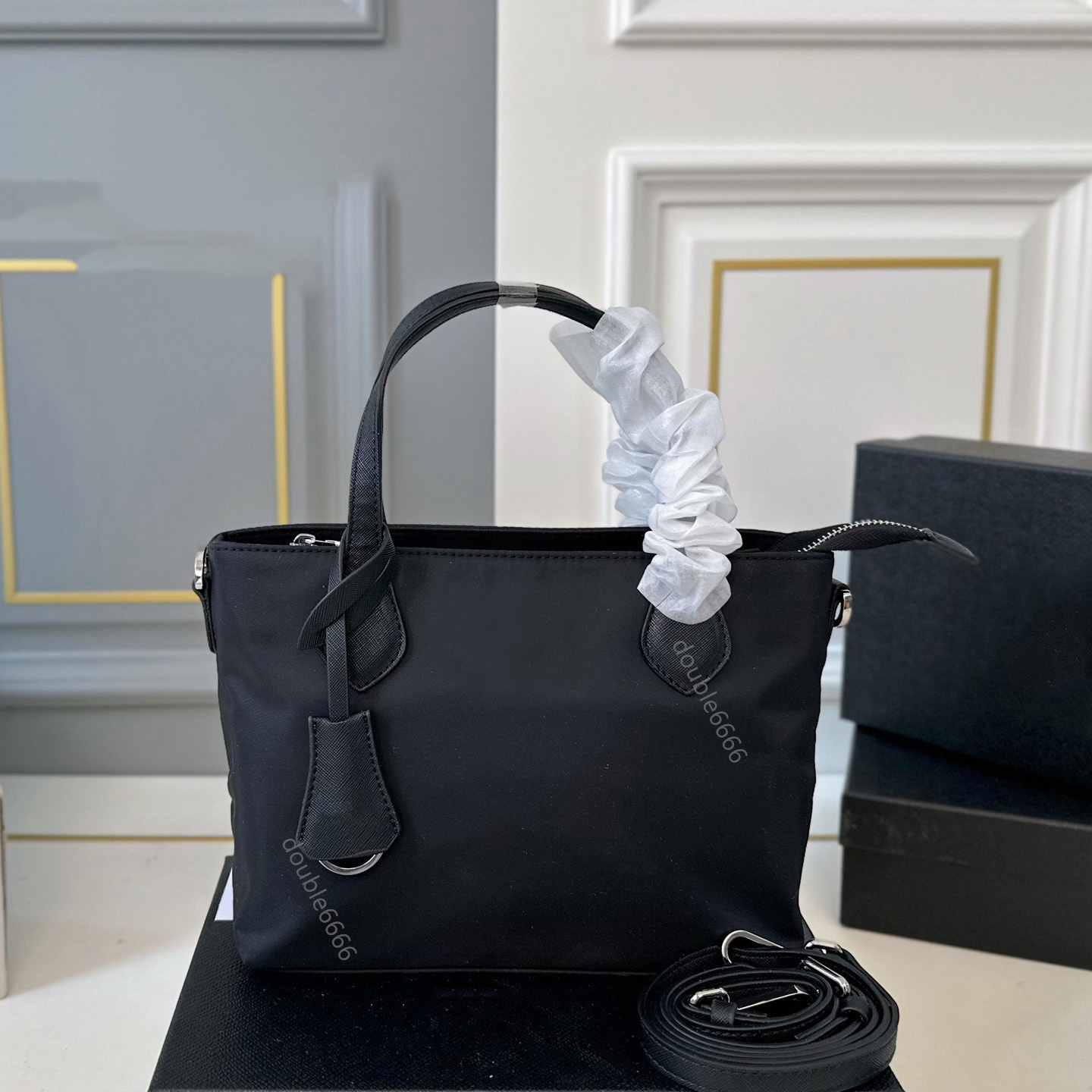 Men's Nylon Briefcase Black Classic Postman's Bag Shoulder Bag Crossbody Bag Tote Bag Handbag luxury Work Bag Commuter Bag Travel bag chest bag