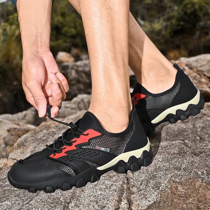 Ddmyoutdoor Outdoor Hiking Men Breathable Non Slip Trekking S Summer Sneakers Size Travel Sports Shoes Man Zapatillas Hombre Outdoor Shoes