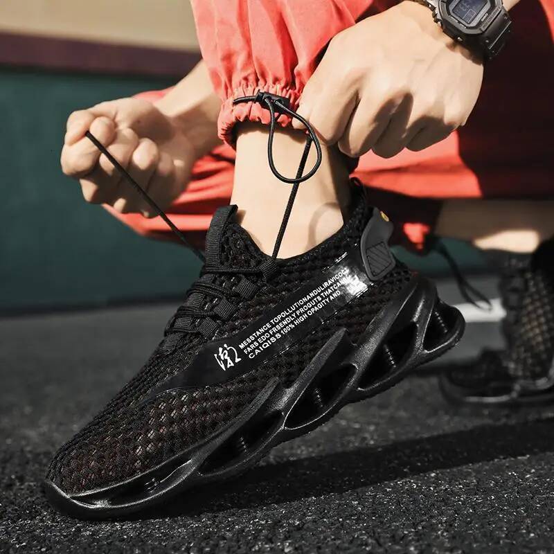 Ddmyoutdoor Summer Brand Men Breathable Mesh Lightweight Walking Sport Male Tennis Sneakers Outdoor Running Masculino Shoes Outdoor Shoes