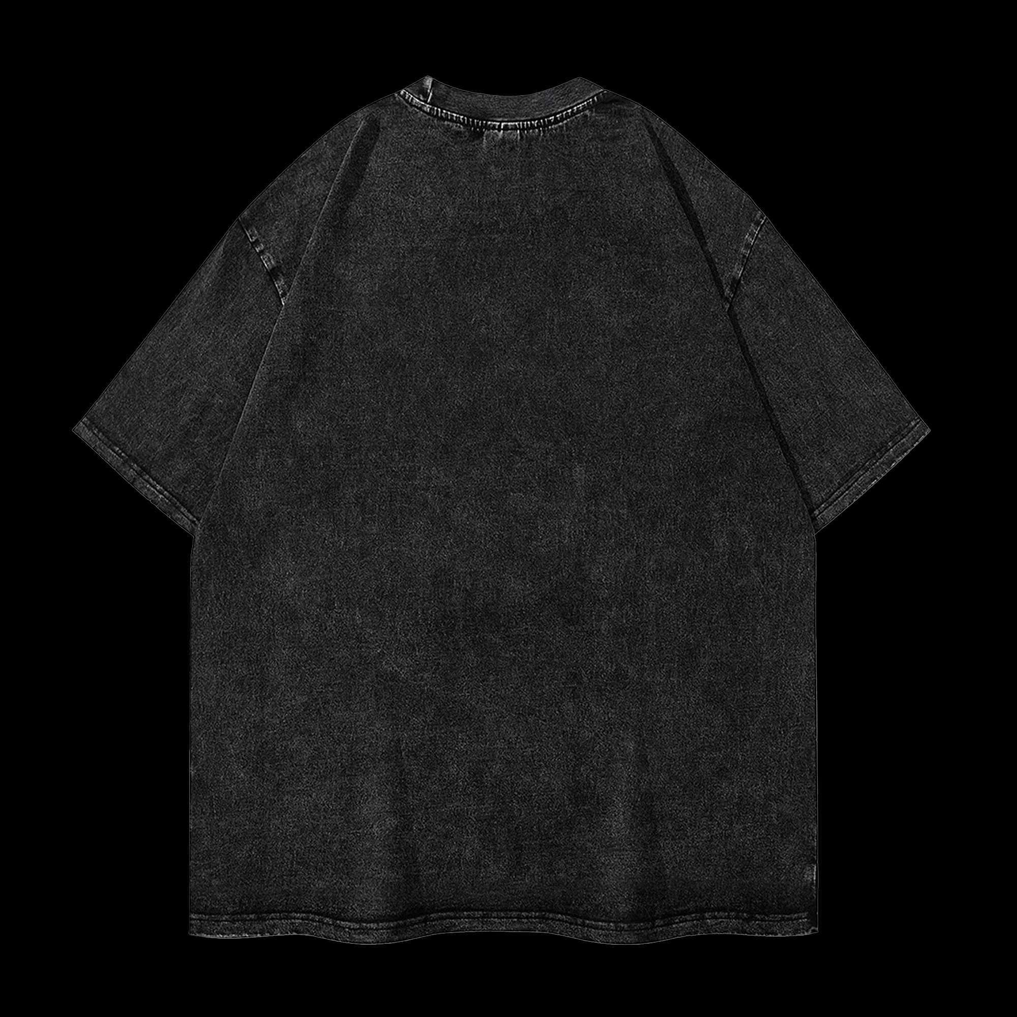 2025 Hot Summer Mens T-Shirt Ilia Topuria Washed T Shirts Fashion Summer Ts Y2K Fun Print Casual Tops X250607