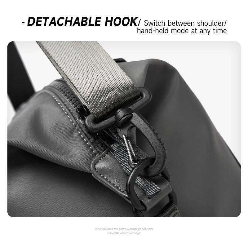 Versatile Outdoor Canvas Rolling Luggage Case with Removable Shoulder Strap Perfect for Sports Enthusiasts