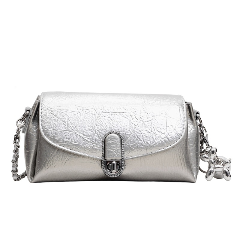 designer High-End Underarm Bag for Women 2025 New Trend Summer Crossbody Small Bag Fashion Simple Chain Bag Small Squar