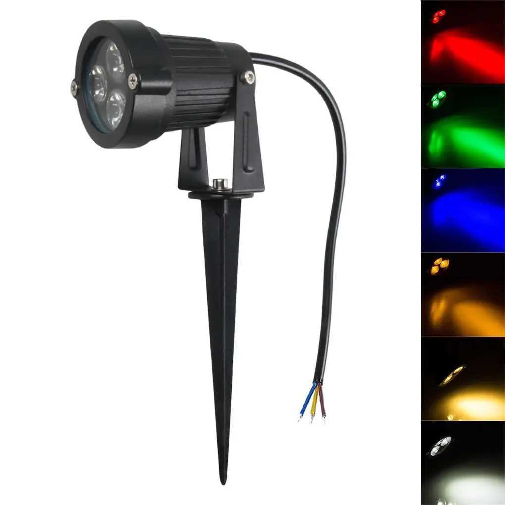 AC 80V-240V LED Lawn Lamp Outdoor Pathway Patio Garden Yard Bright Nights Lighting Spotlight Holiday Decorative Landscape Lights W250607