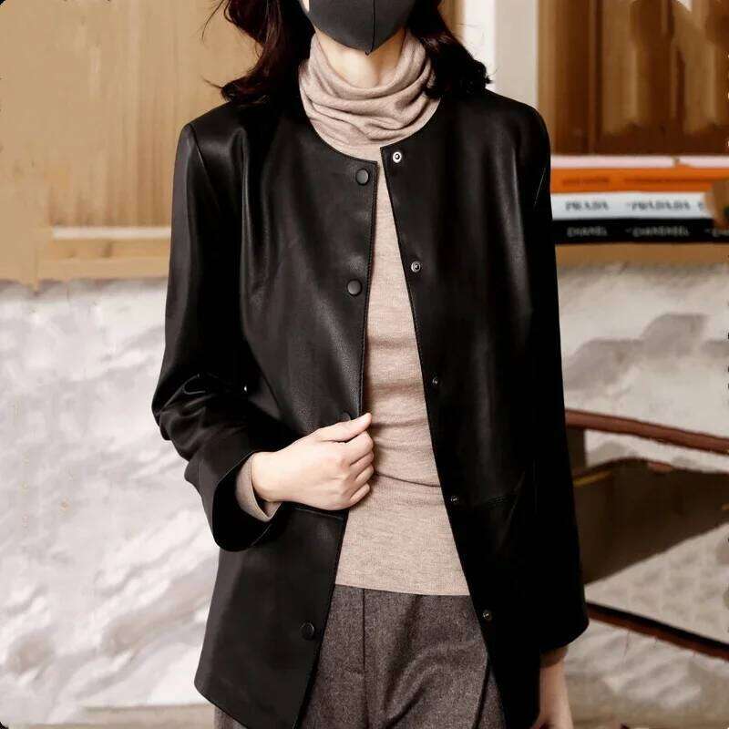 Winter Women's Coats On Offer With High Quality Bomber Leather Jacket Women Autumn Cold Baseball Clothes Fashion Trend Clothing