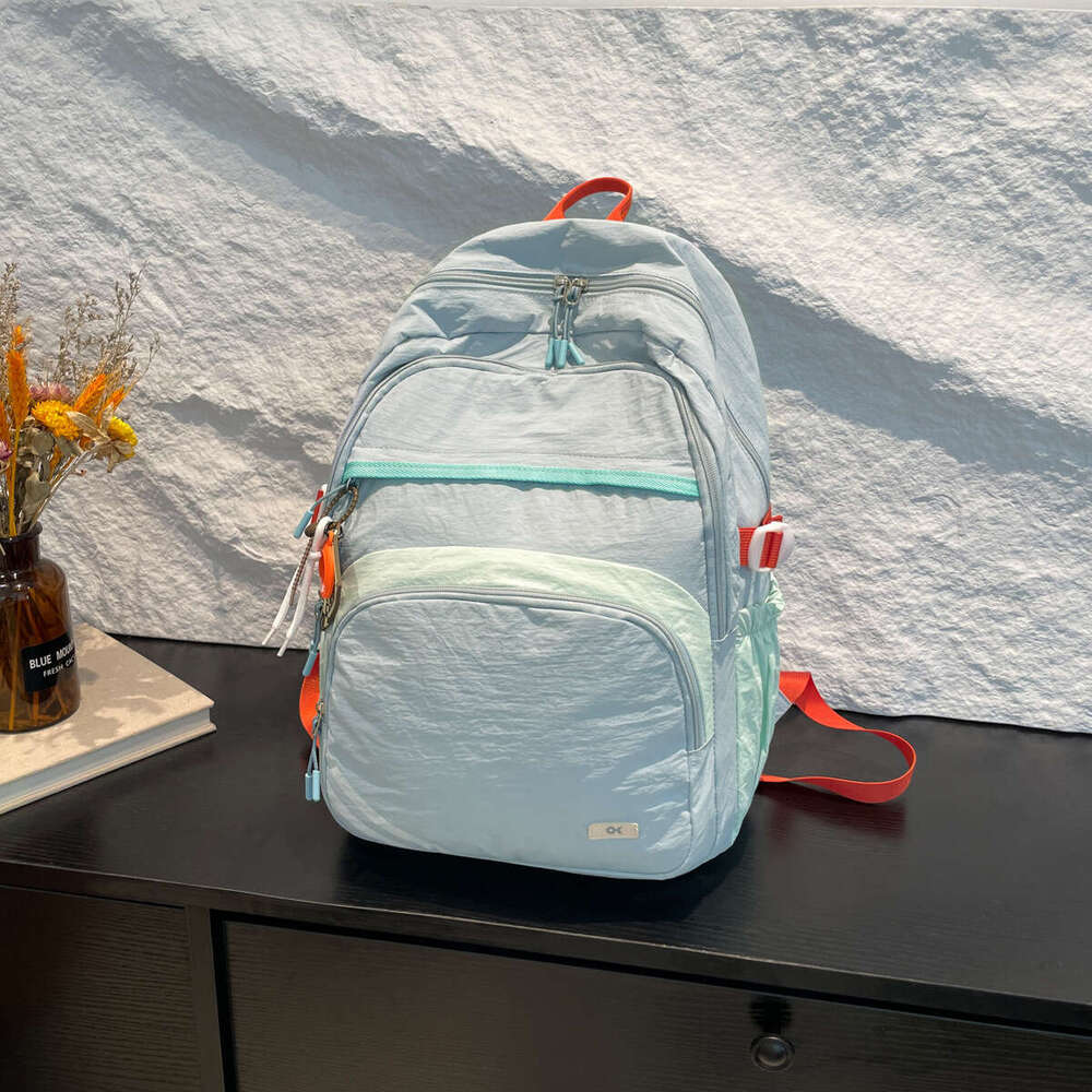 New Casual Ultra-light Student Unisex Travel Backpack Large Capacity Elementary School Bag for Girls