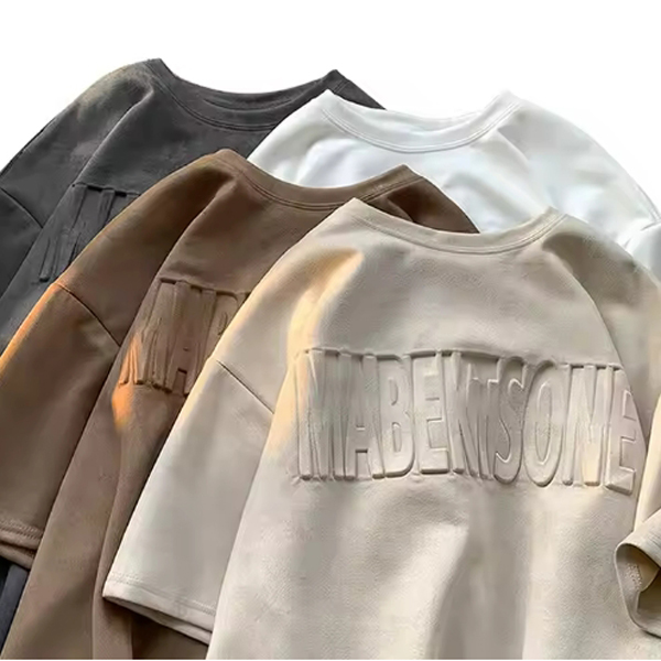 Comfortable Mens Everyday Athletic Tee Pure Cotton Fabric & Sweat-Absorbing Properties Ideal for Sports Outfits during Warm Weather