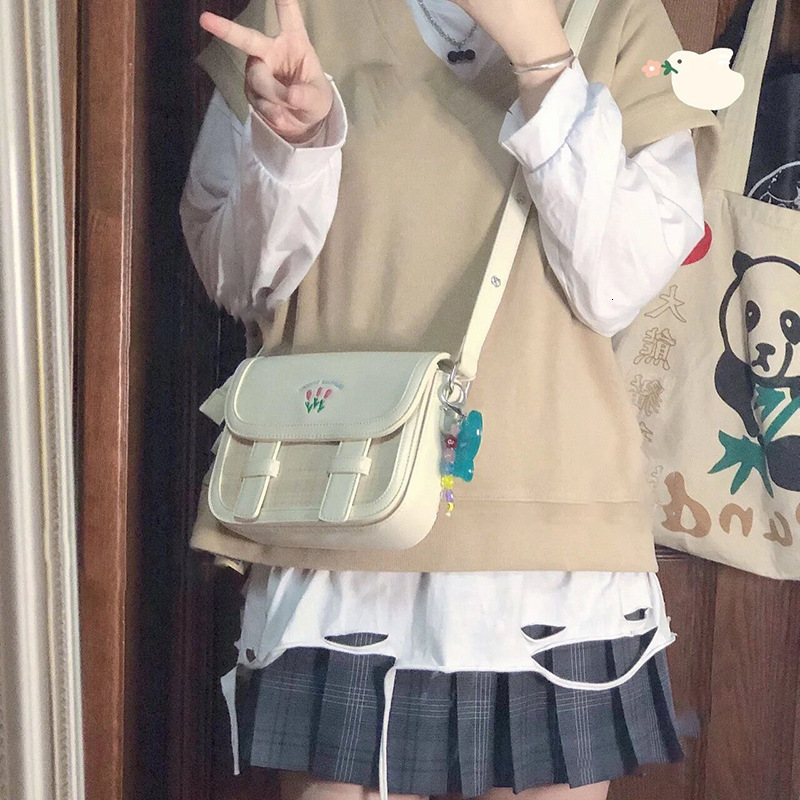 designer Girls' Academy Style Cute Cambridge Bag Tofu Bag Student Casual Versatile High-end Crossbody Bag Shoulder Underarm fashion bag