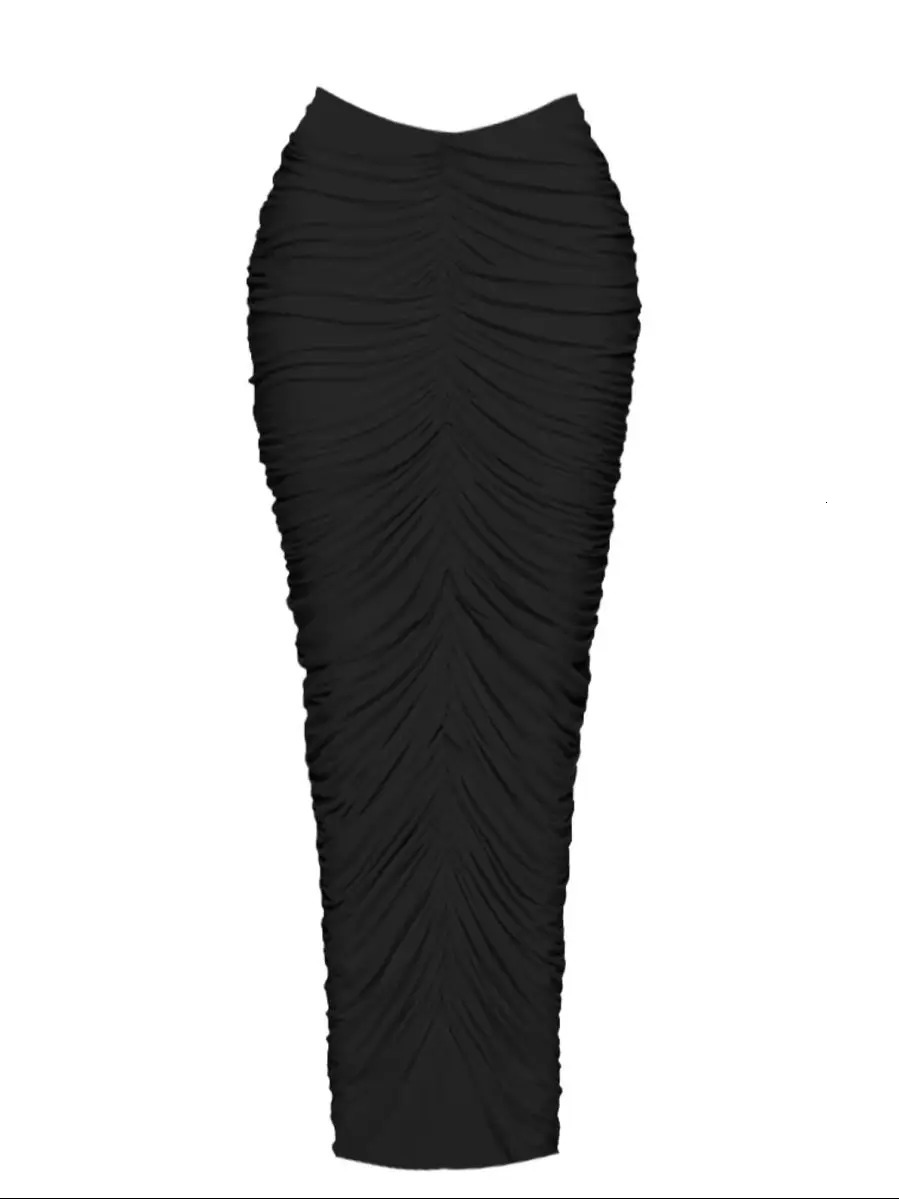 Women Two Piece Set Skirt Suit V Neck Cut Out Sleeveless Slimming Bustier Cheeky Skirt Beach Dance Robe 250605